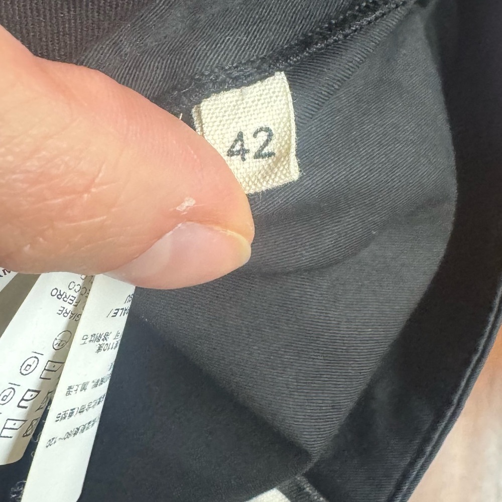 Marni Black Cotton Tailored Pants IT 42 US 6 - Picture 6 of 7